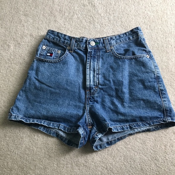 vintage tommy hillfiger shorts - Picture 1 of 2